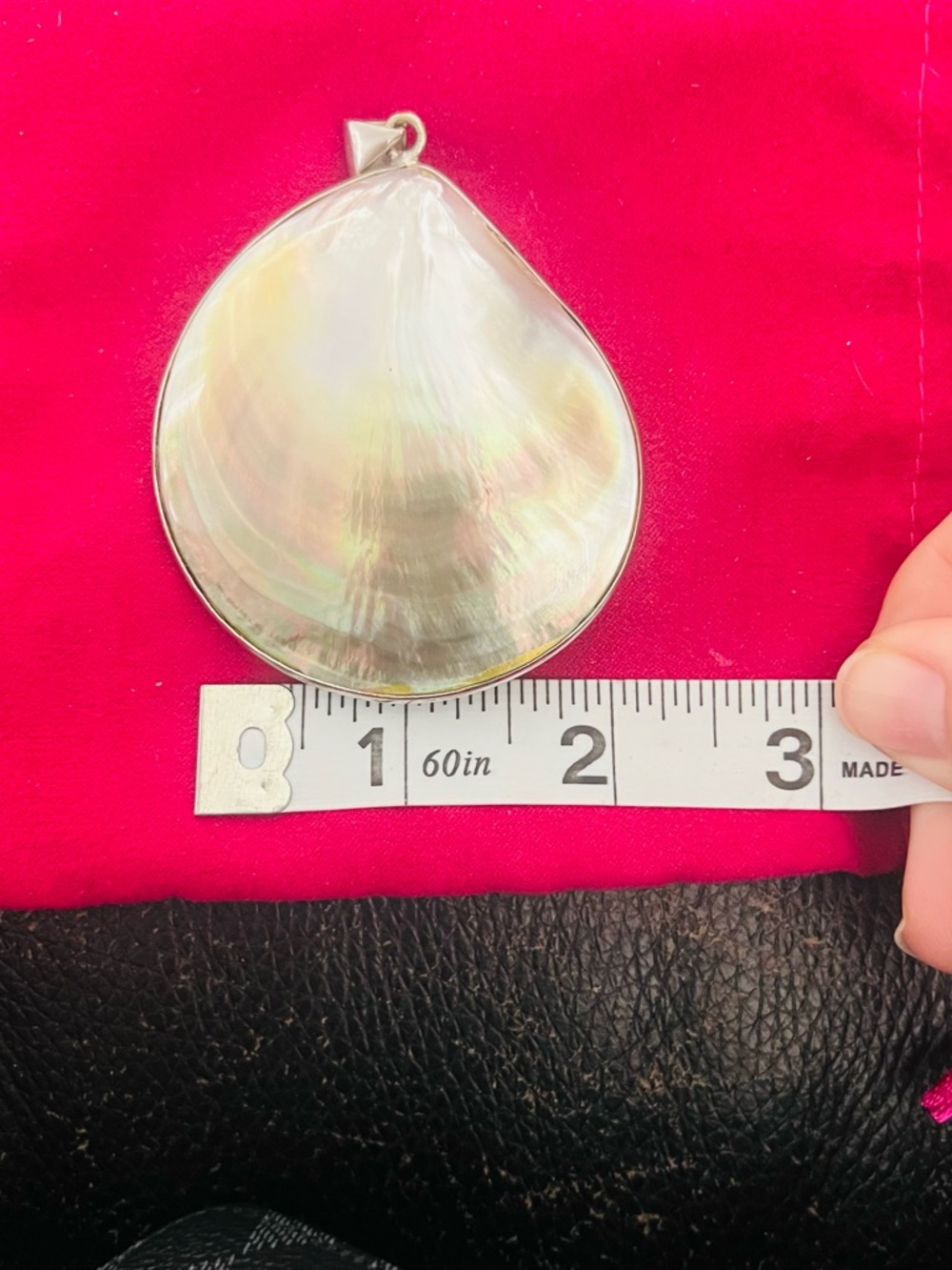 Iridescent Shell Pendant - Picture 11 of 11